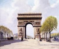 Jean Francois Raffaelli - L'arc du triomphe